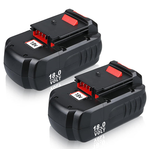 Masione 18V Ni-MH replacement battery, front view, compatible with PC18B-2, reliable power
