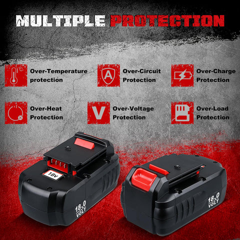 Masione 18V Ni-MH battery with built-in protection against overcharge and overheating