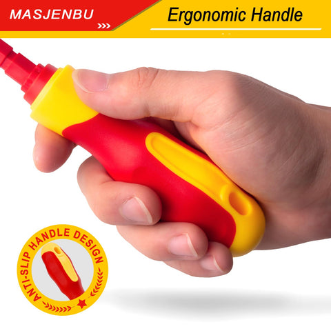 Masjenbu voltage tester included for quick circuit checks on site.