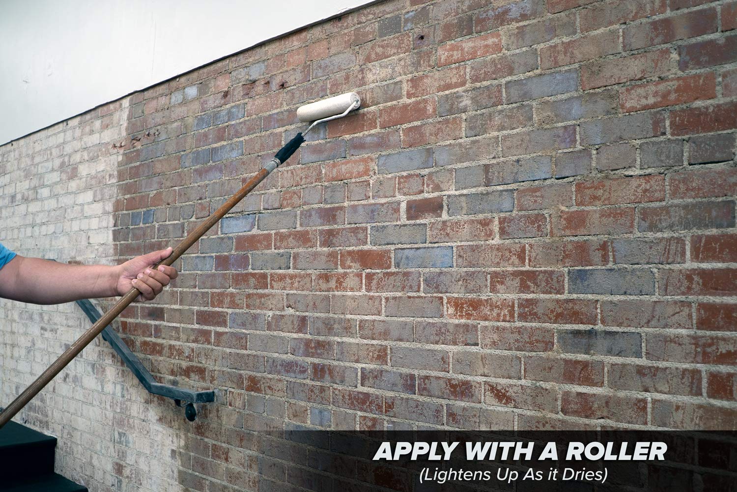 MasonryDefender Brick Sealer easy-clean surface makes maintenance simpler.