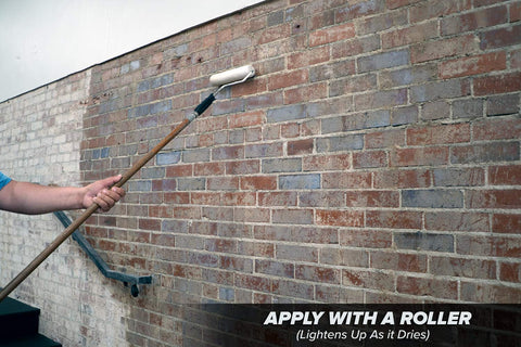 MasonryDefender Brick Sealer easy-clean surface makes maintenance simpler.