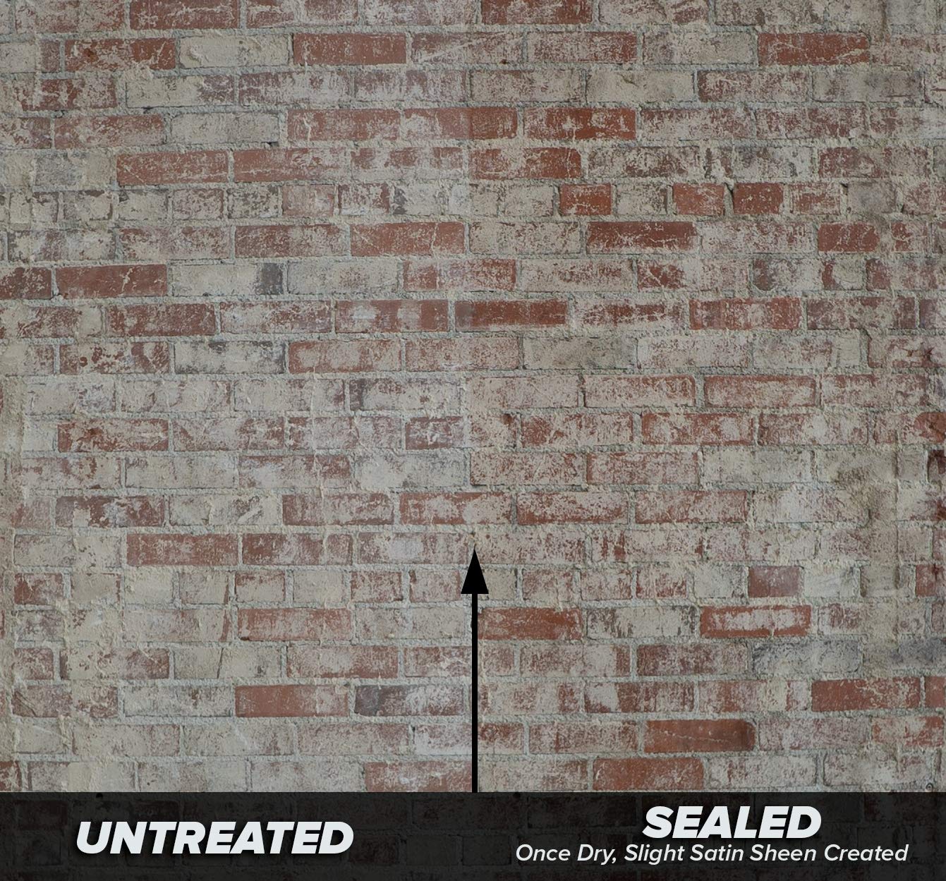 MasonryDefender Brick Sealer reduces interior dust on floors.