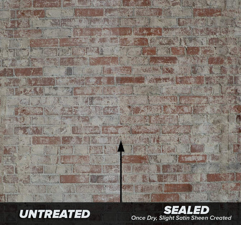 MasonryDefender Brick Sealer reduces interior dust on floors.