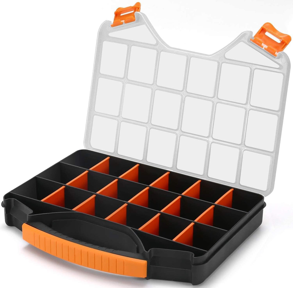 Massca hardware organizer with 18 compartments for organized small parts