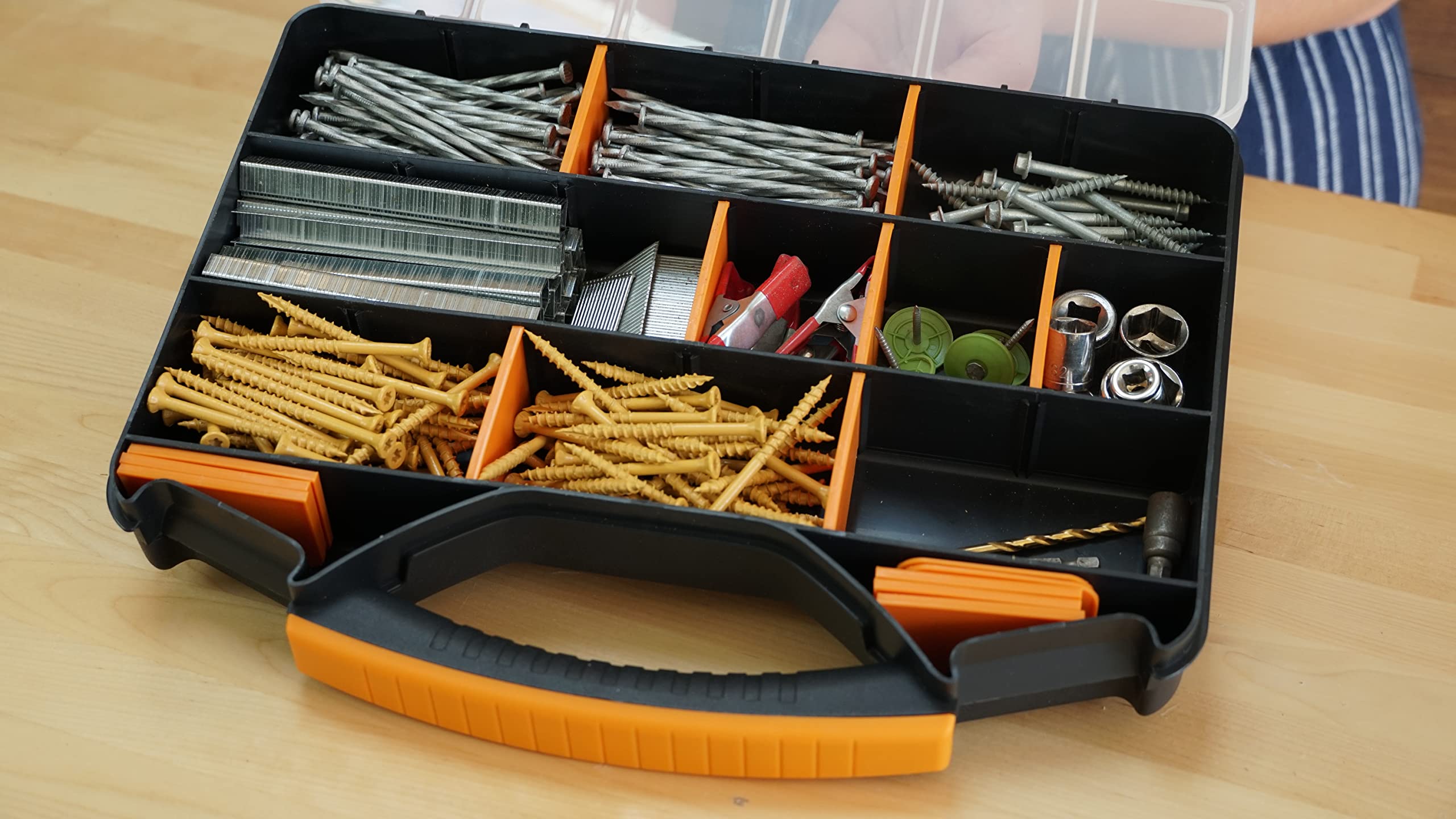 High-impact plastic construction designed for rugged workshop use