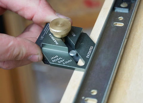 Massca Revealer ergonomic handle offers comfortable grip during long cabinet projects.