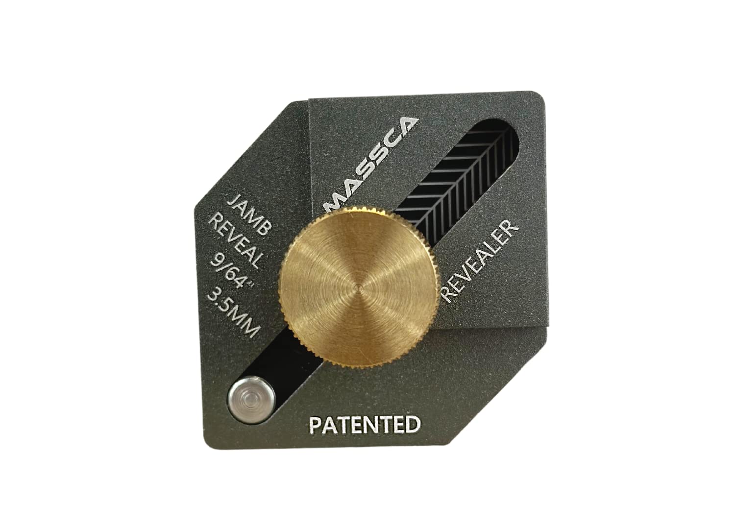 Massca Revealer trim tool setup demonstrates quick baseboard layout.