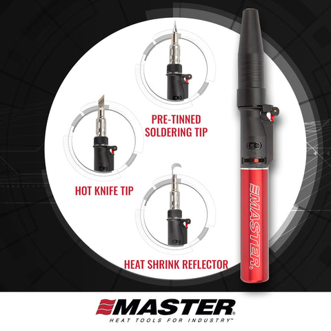 Master Appliance PI-40SiK heat-shrink reflector helps neat, durable electrical repairs