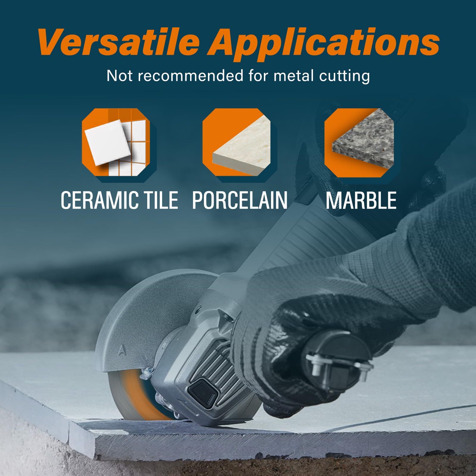 Master Depot ultra-thin 1.6 mm blade reducing resistance for faster cuts.