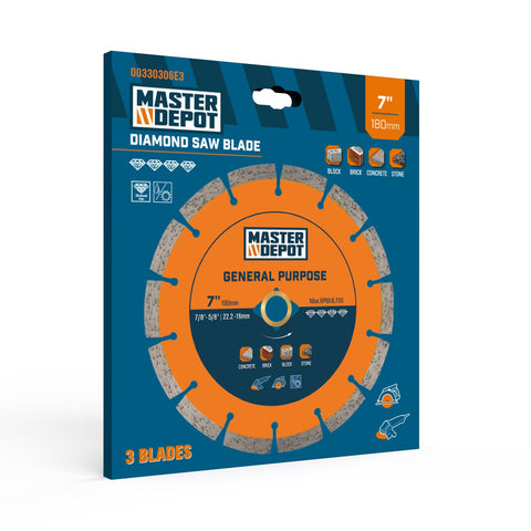 Master Depot spark-free cutting minimizes burn marks on surfaces