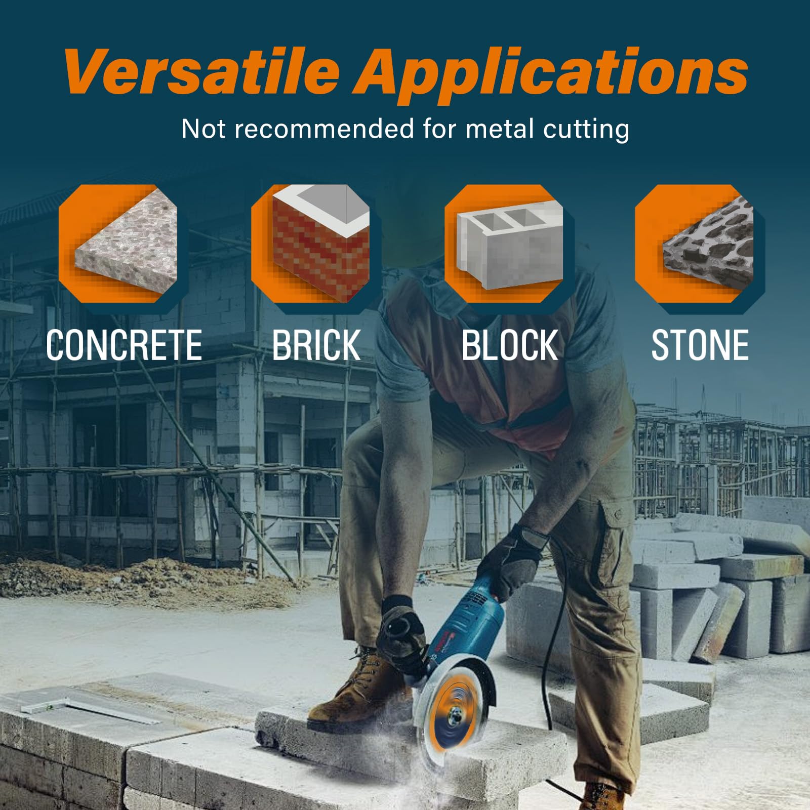 Master Depot ultra-thin blade reduces resistance and speeds cuts