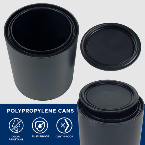 Master Elite pail handle design offers easy carrying and handling