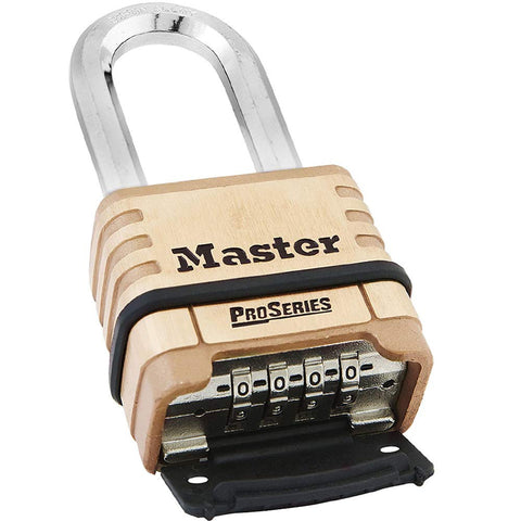 Master Lock 1175DLH dial close-up showing large ergonomic dials for gloves and low light
