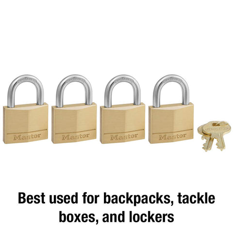 Master Lock 140Q 4-pin cylinder demonstrates pick resistance and security.