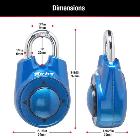 Master Lock 1500iD blue limited lifetime warranty for trusted support