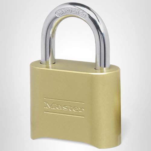 Master Lock 175D gate, fence, and shed use for versatile security.
