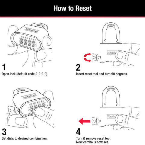 Master Lock 175D indoor outdoor design suitable for gym lockers.