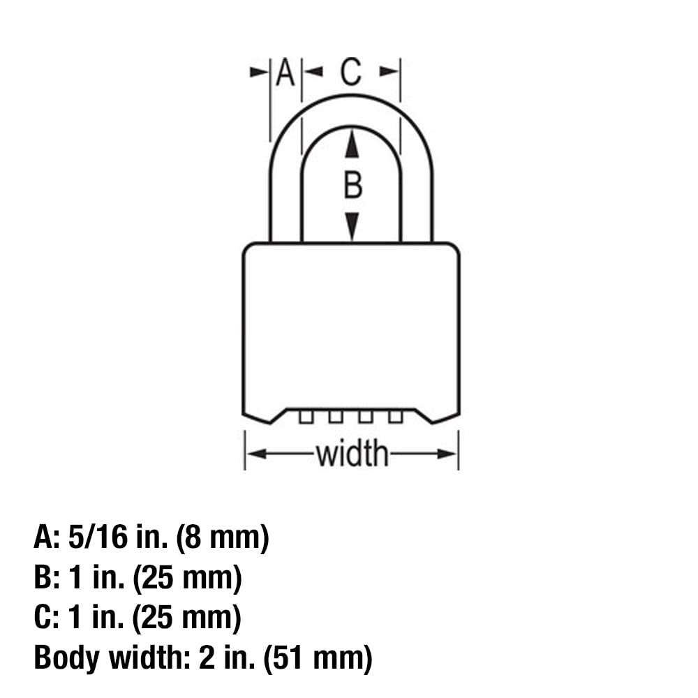 Master Lock 175DWD gate usage illustrates indoor and outdoor versatility