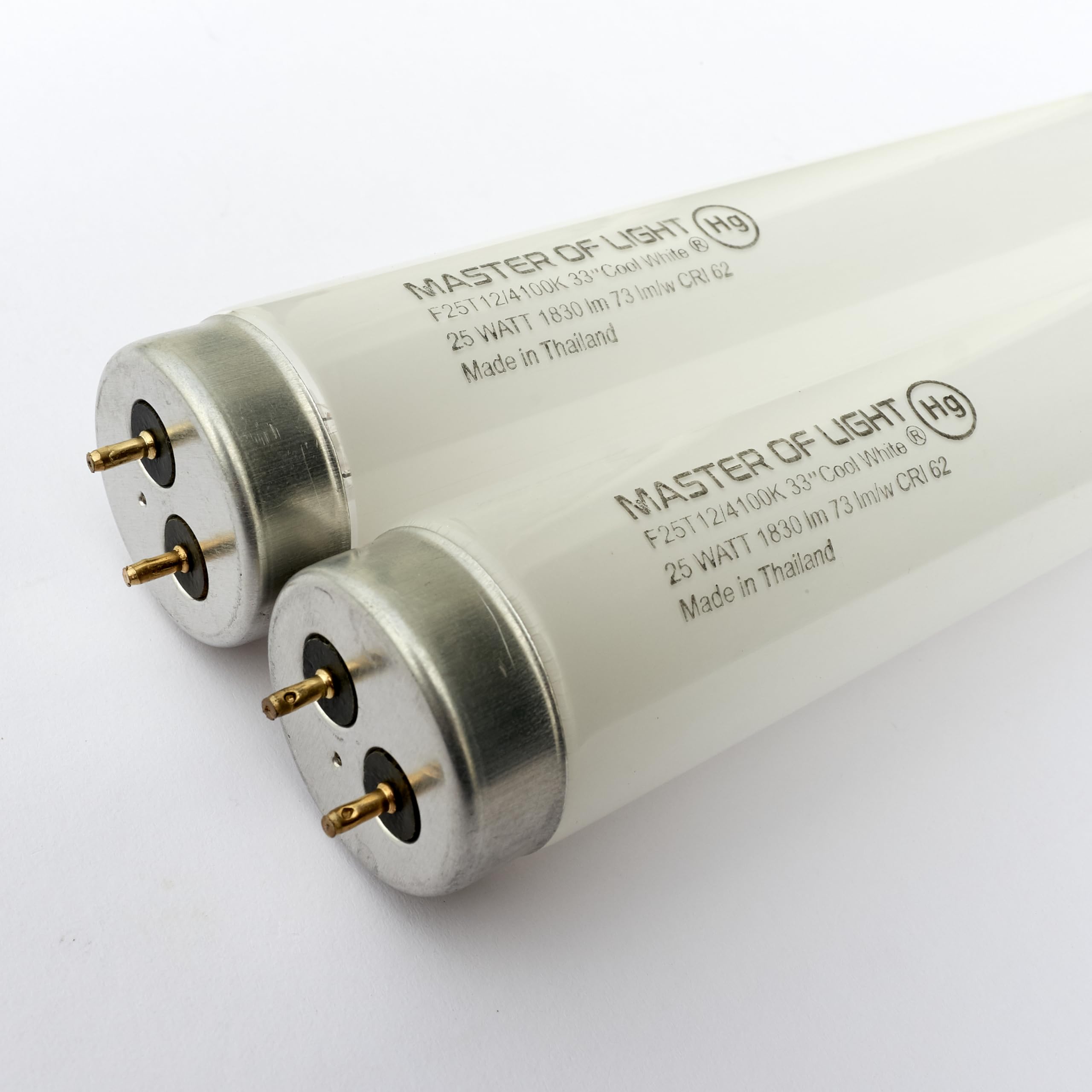 Master Of Light F25T12CW33 packaging, ready for specialty fixtures.