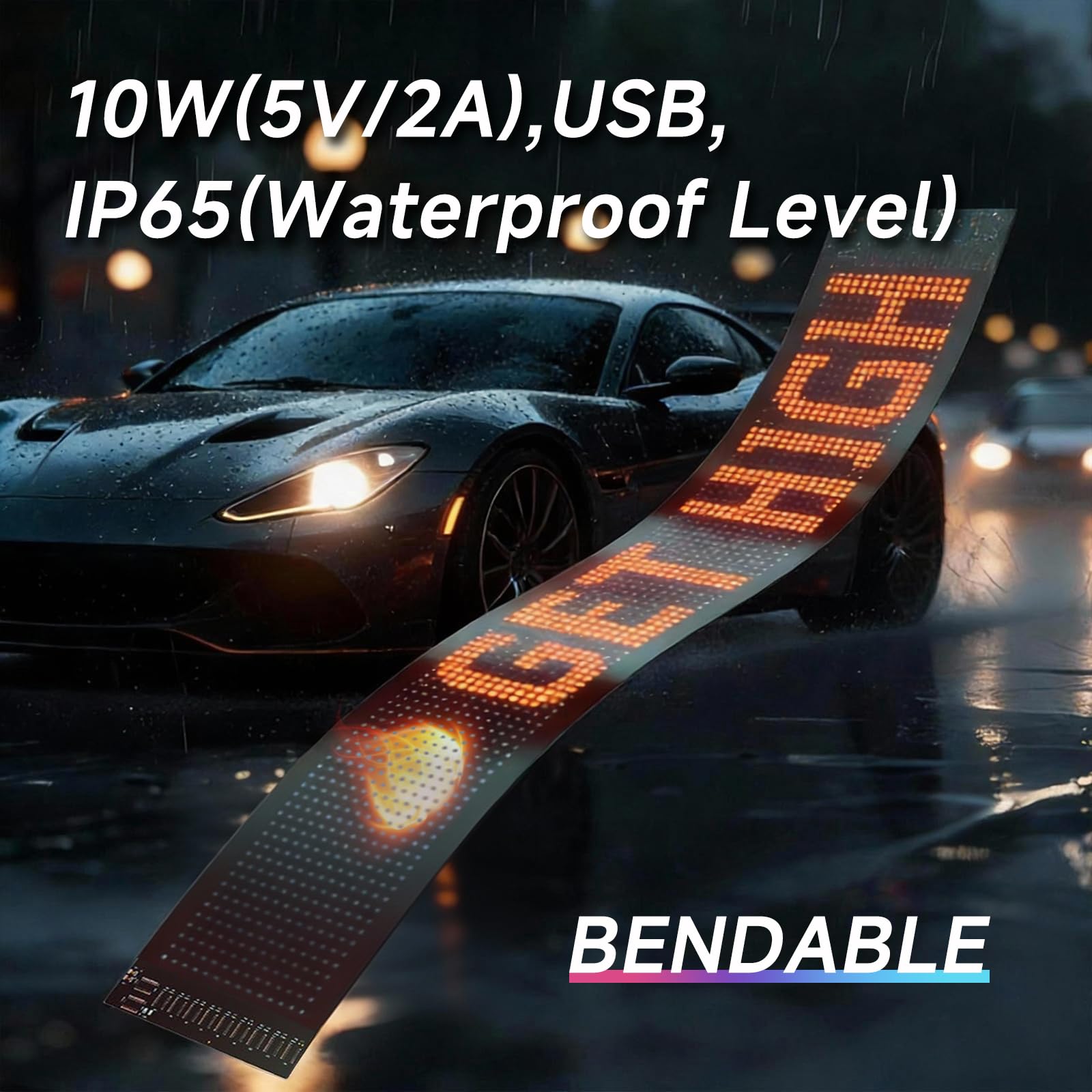 MasterAkoh Flexible FPCB panel bends to fit curved surfaces.