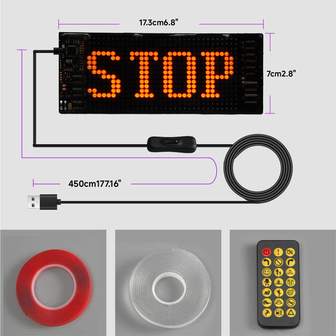 MasterAkoh sign fits cars, motorcycles, and more with easy mounting.