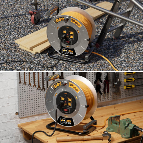 Masterplug high visibility cable aids safe placement and use