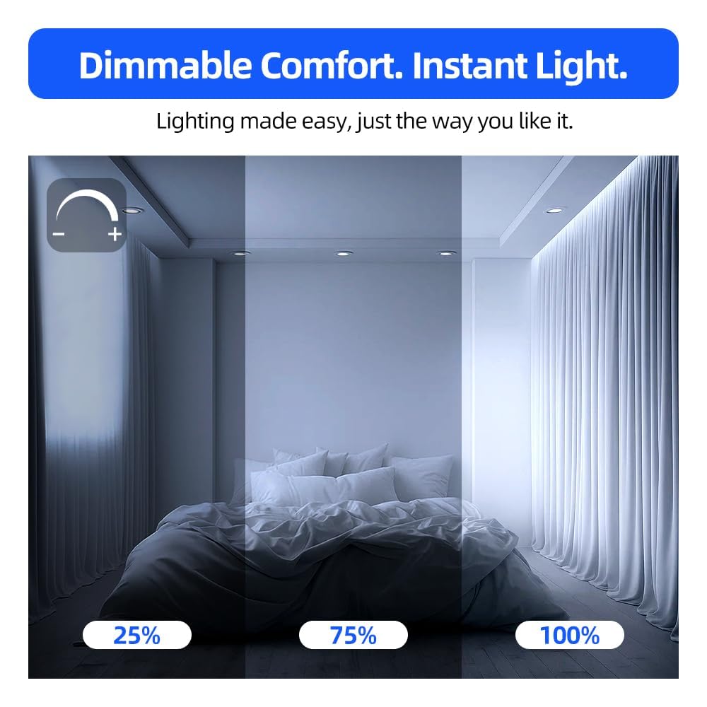 MASTERY MART E26 base enables quick retrofit in recessed can lights
