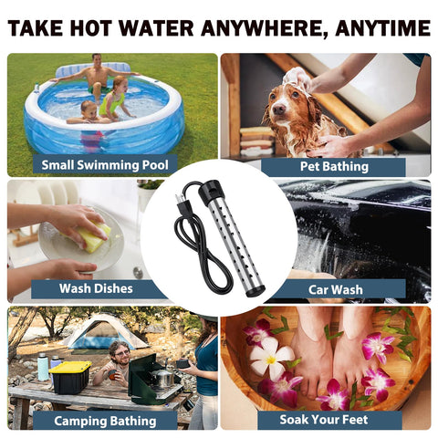 Mastwinsear 2000W packaging includes thermometer and accessories.