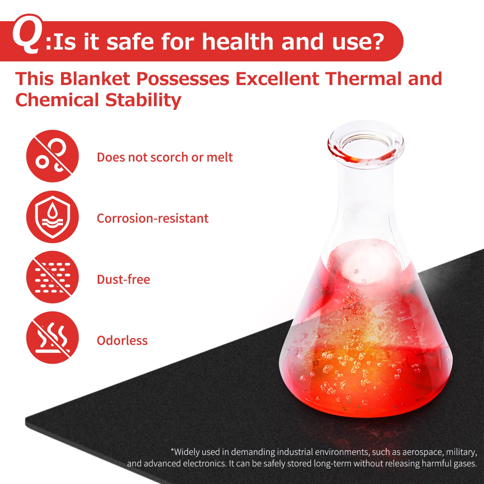 Protects grills and smokers when handling high heat tasks or temporary heat zones.