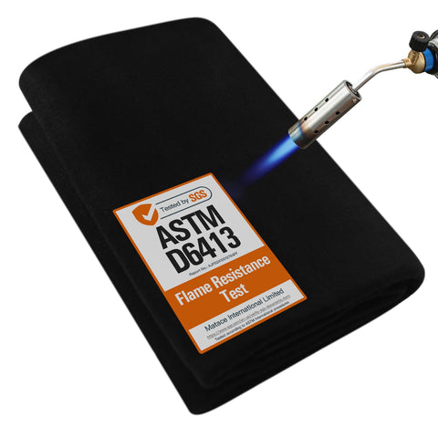 Matace welding blanket 40x40 with carbon felt provides durable heat protection during soldering.