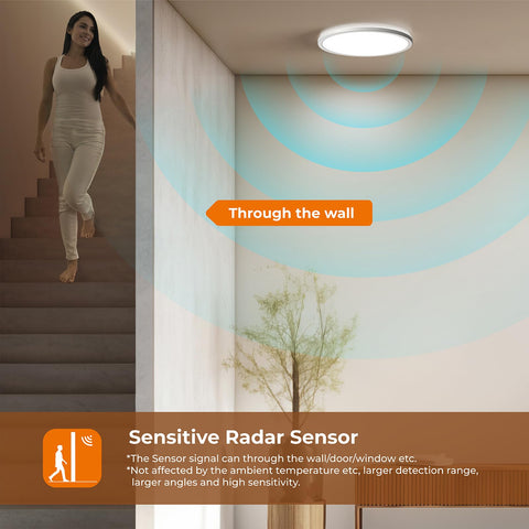 Matane ceiling light ideal for closets, hallways, stairs, and laundry