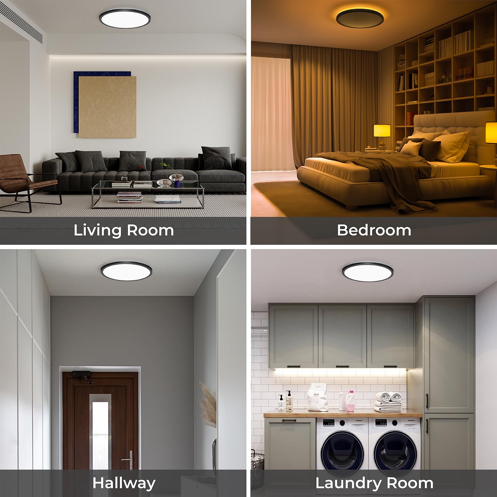 Matane kitchen task lighting with bright, even illumination.