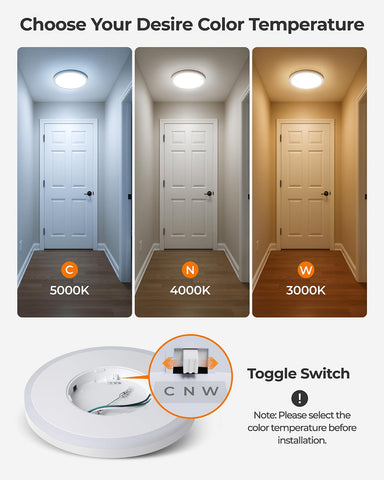 Matane 1800 lumen dimmable ceiling light suitable for living rooms
