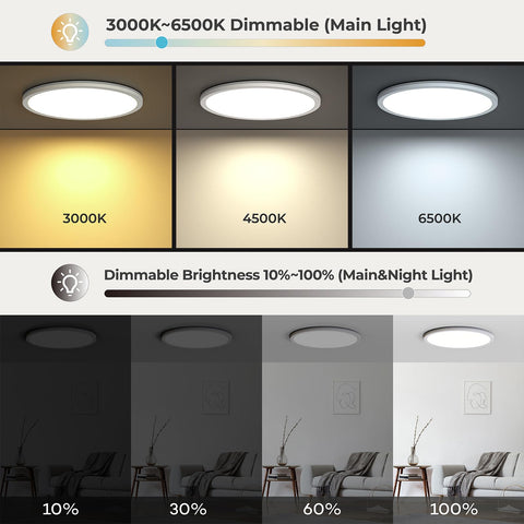 Matane night light at 2000K provides warm ambient glow for bedrooms