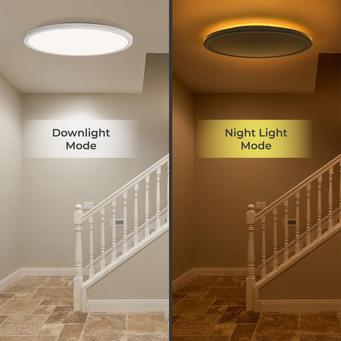 Matane backlight at 2000K offering gentle ambience for evening routines