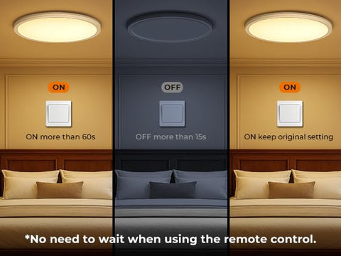 Matane energy-saving ceiling light with long lifespan and low maintenance