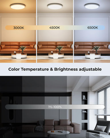 Matane color temperature range 3000K–6500K for warm to cool illumination