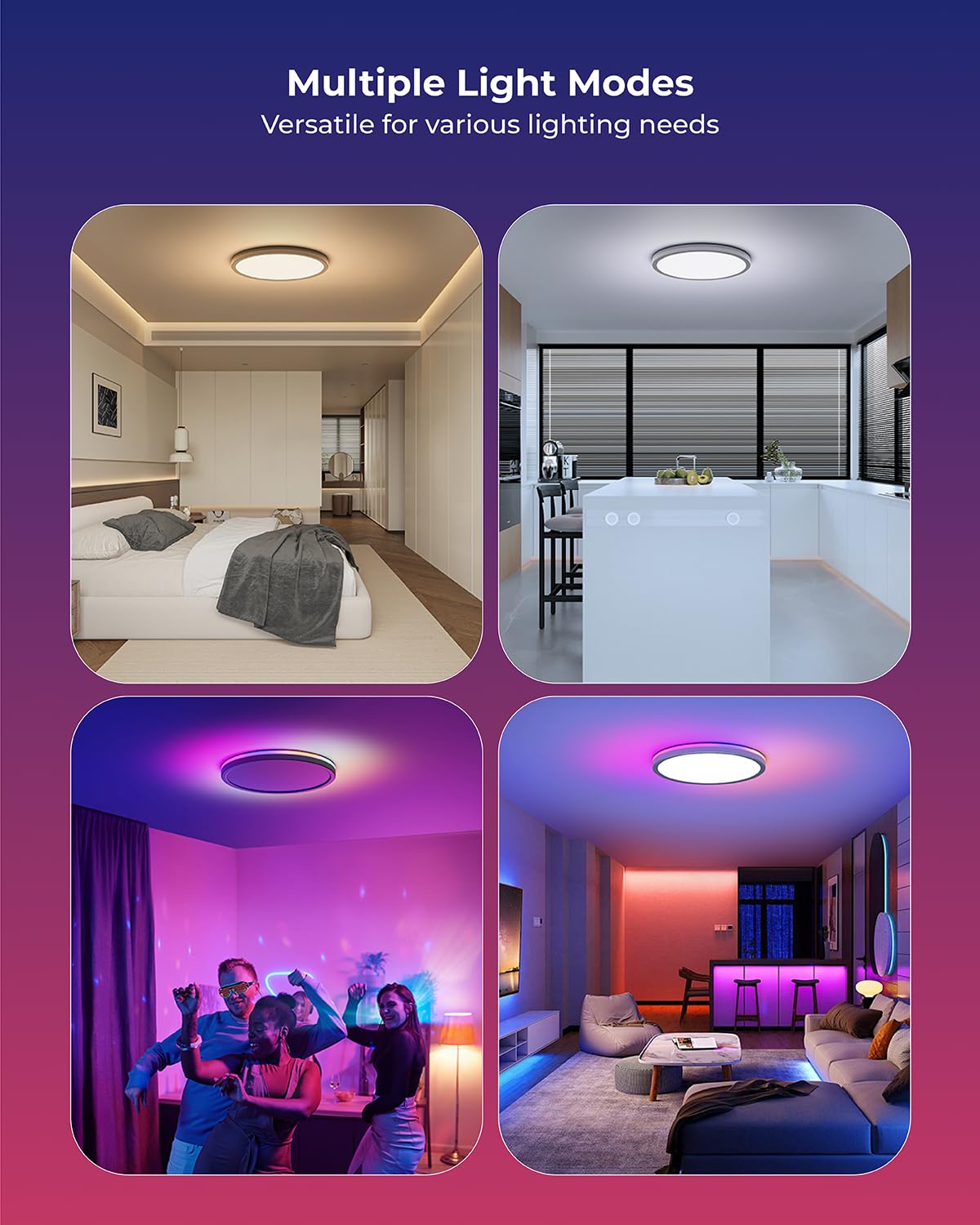 Matane energy-saving LED with scheduling and auto-off features