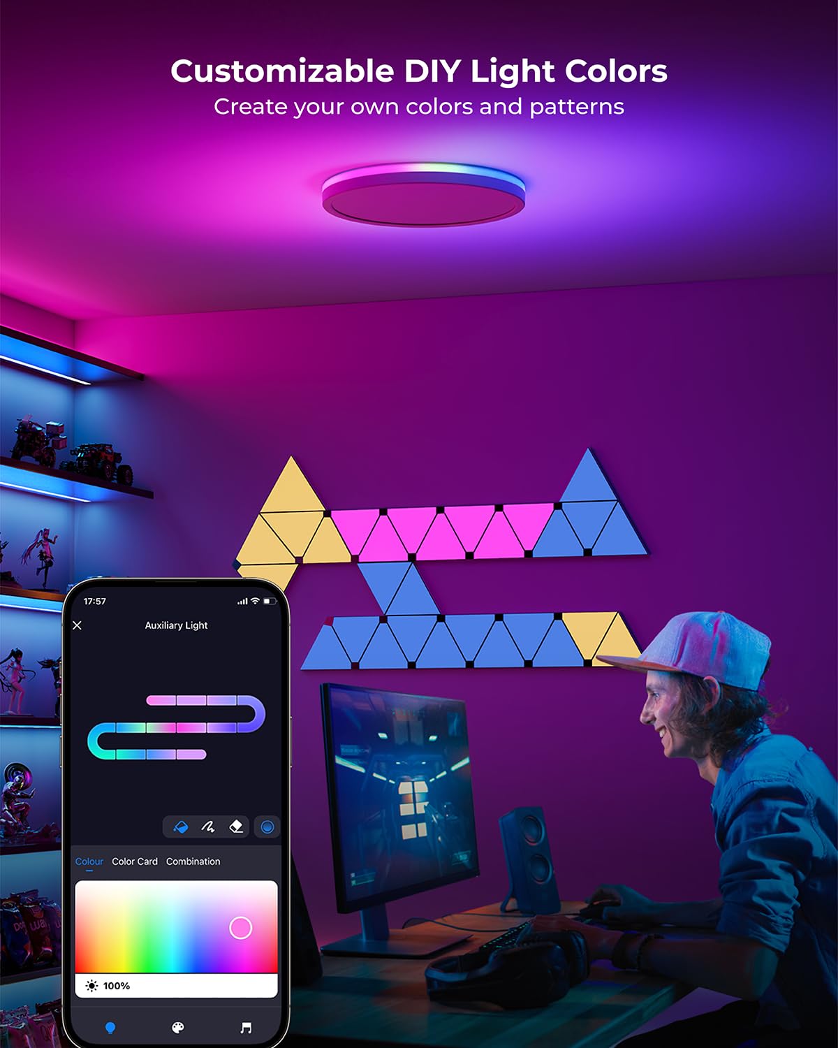 Matane RGB backlight delivers vibrant mood options for living spaces