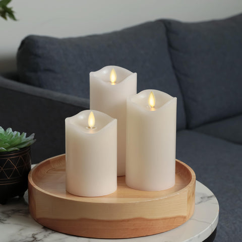 Matchless Candle Co. flameless candles are safe around kids and pets.