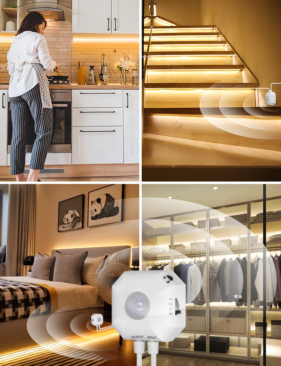 MATICOD always-on Sun mode provides consistent warm light when needed
