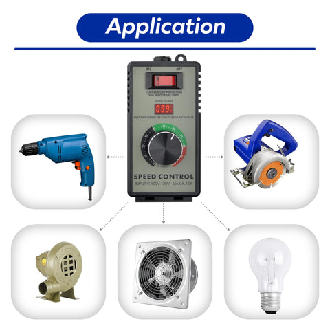 Matell AC 120V 15A compatibility with Type A/B plugs for versatile tools