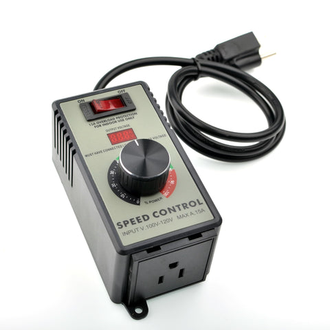 Matell speed controller with hook-back design for easy carry during work