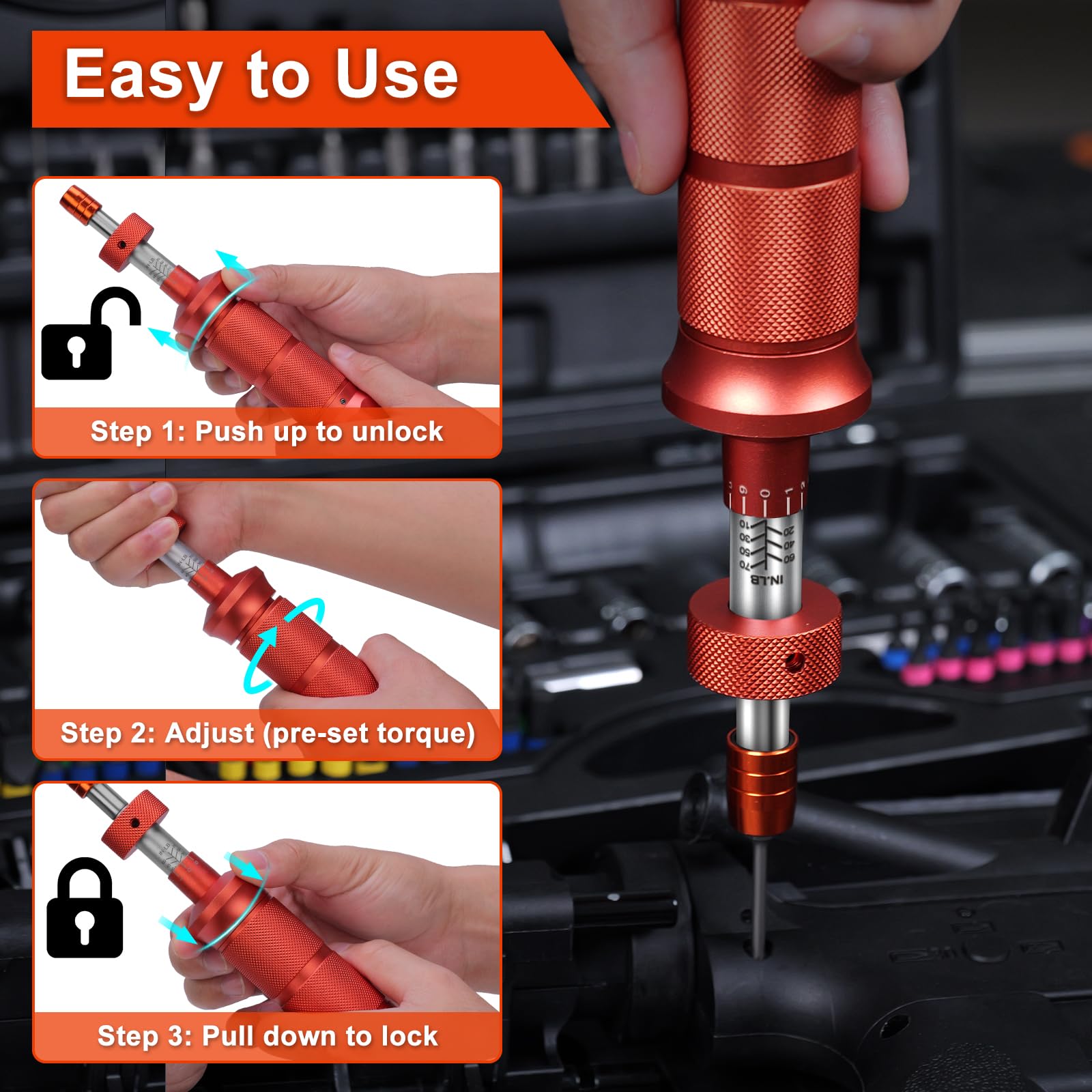Matework 68Pcs rugged case preserves organization and transportability.
