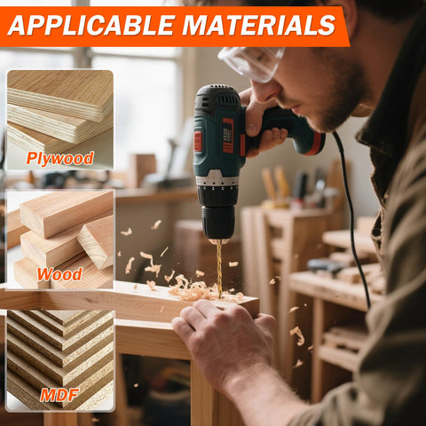Matework ideal for hobbyists and professionals aiming clean countersinks.