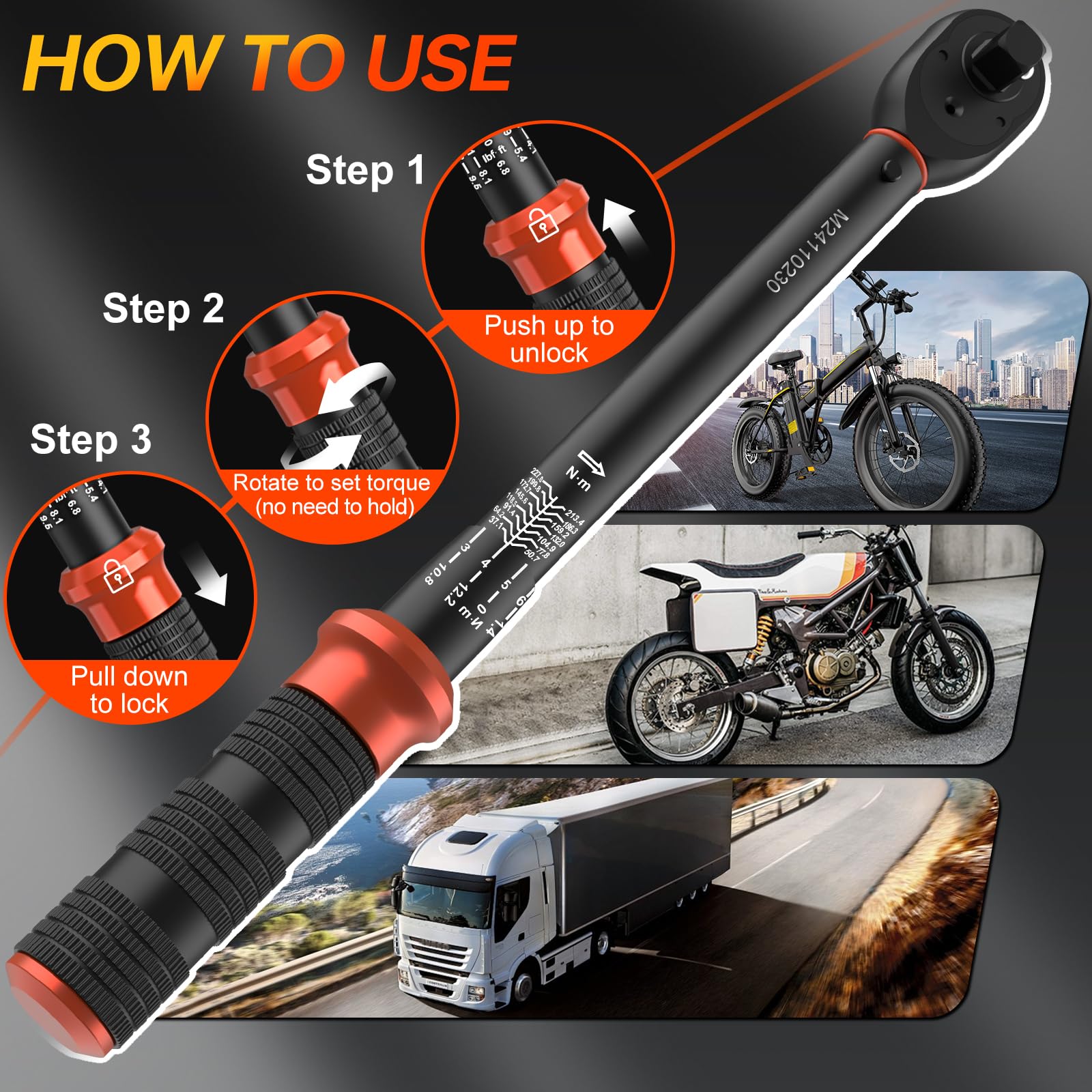 Matework 4-inch extension bar enables reach in tight bike service.