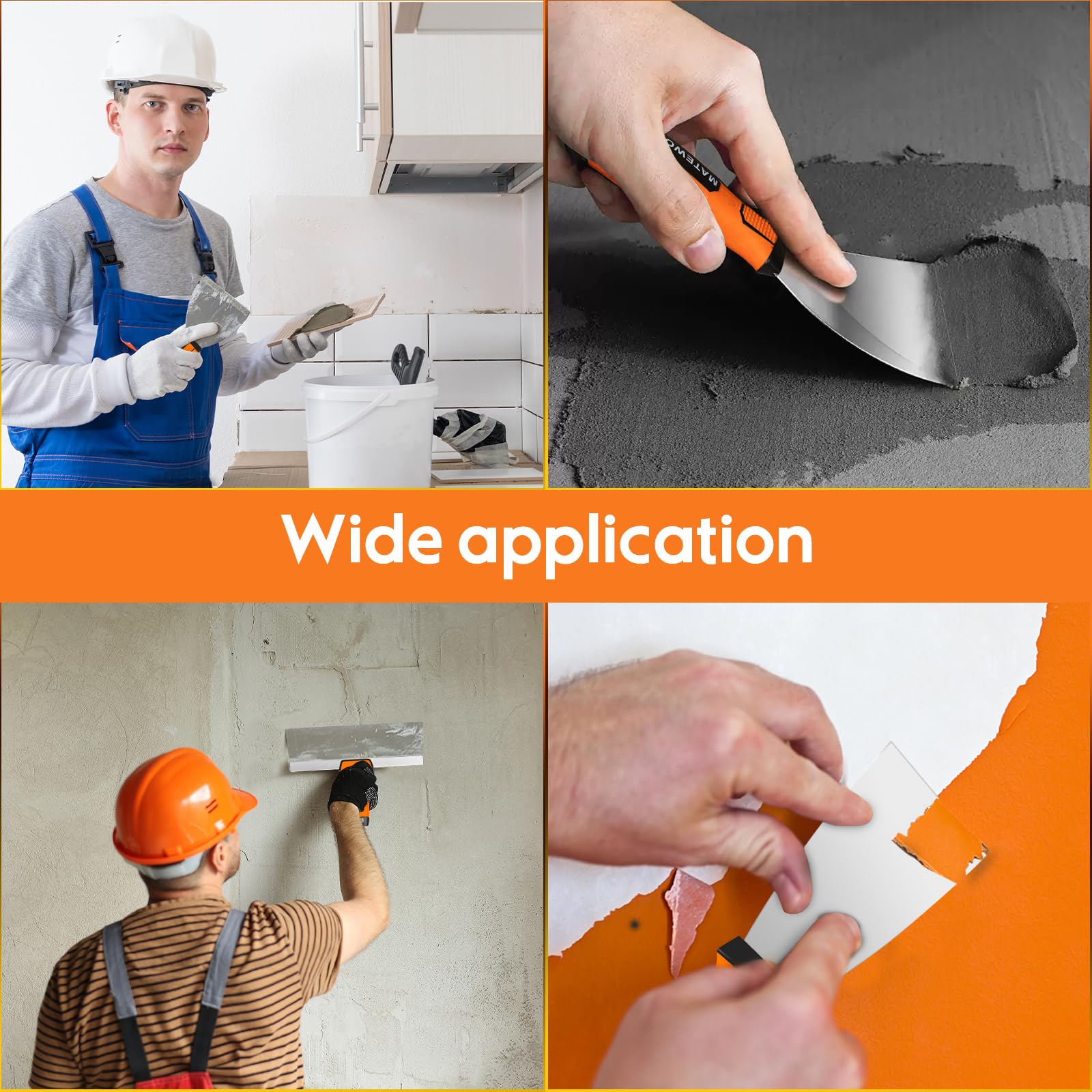 Matework 6-inch joint knife designed for durable scraping and spreading.