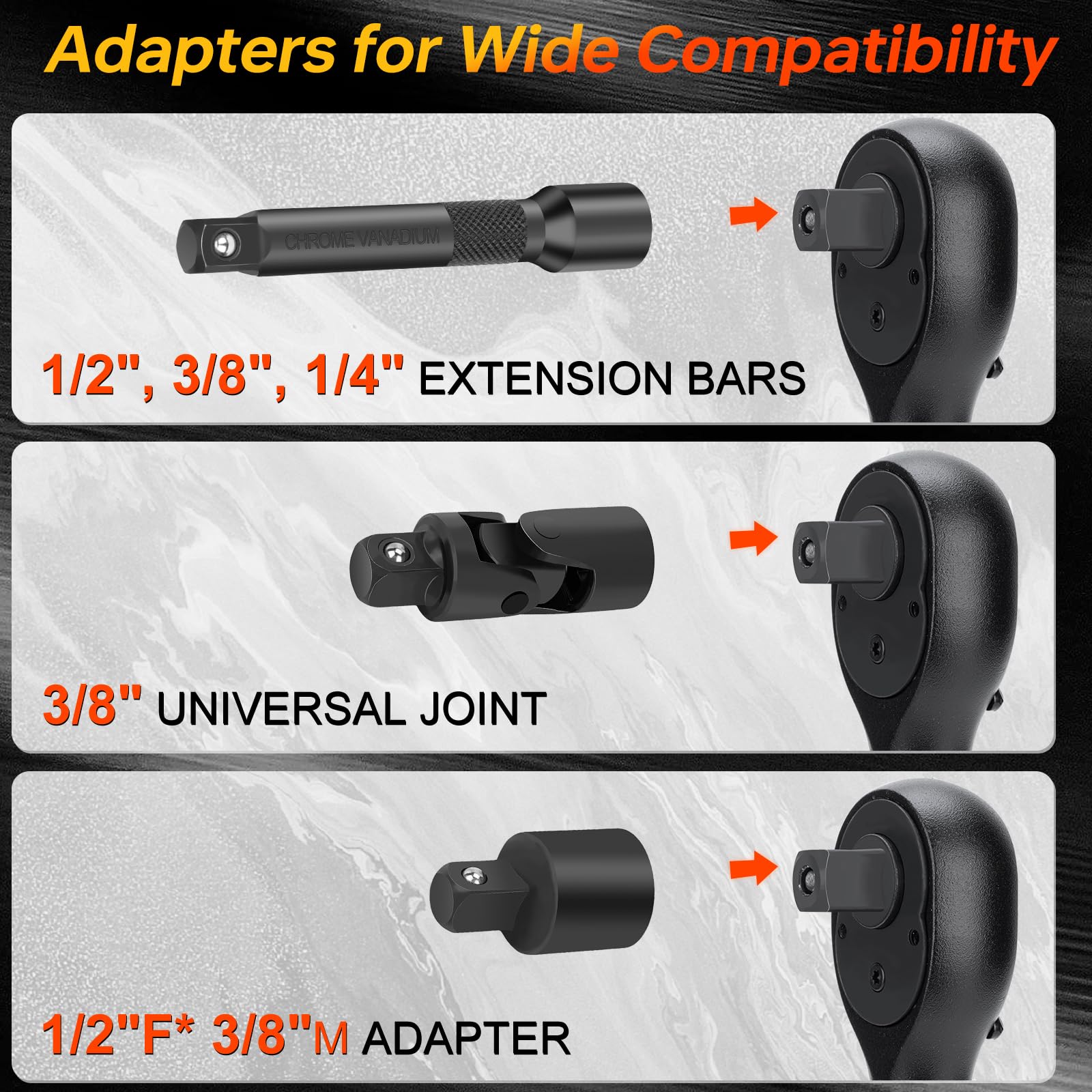 Matework durable blow-molded case keeps tools organized.