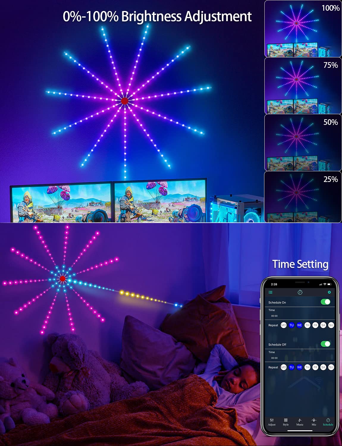 MATICOD app control and remote for flexible setup.