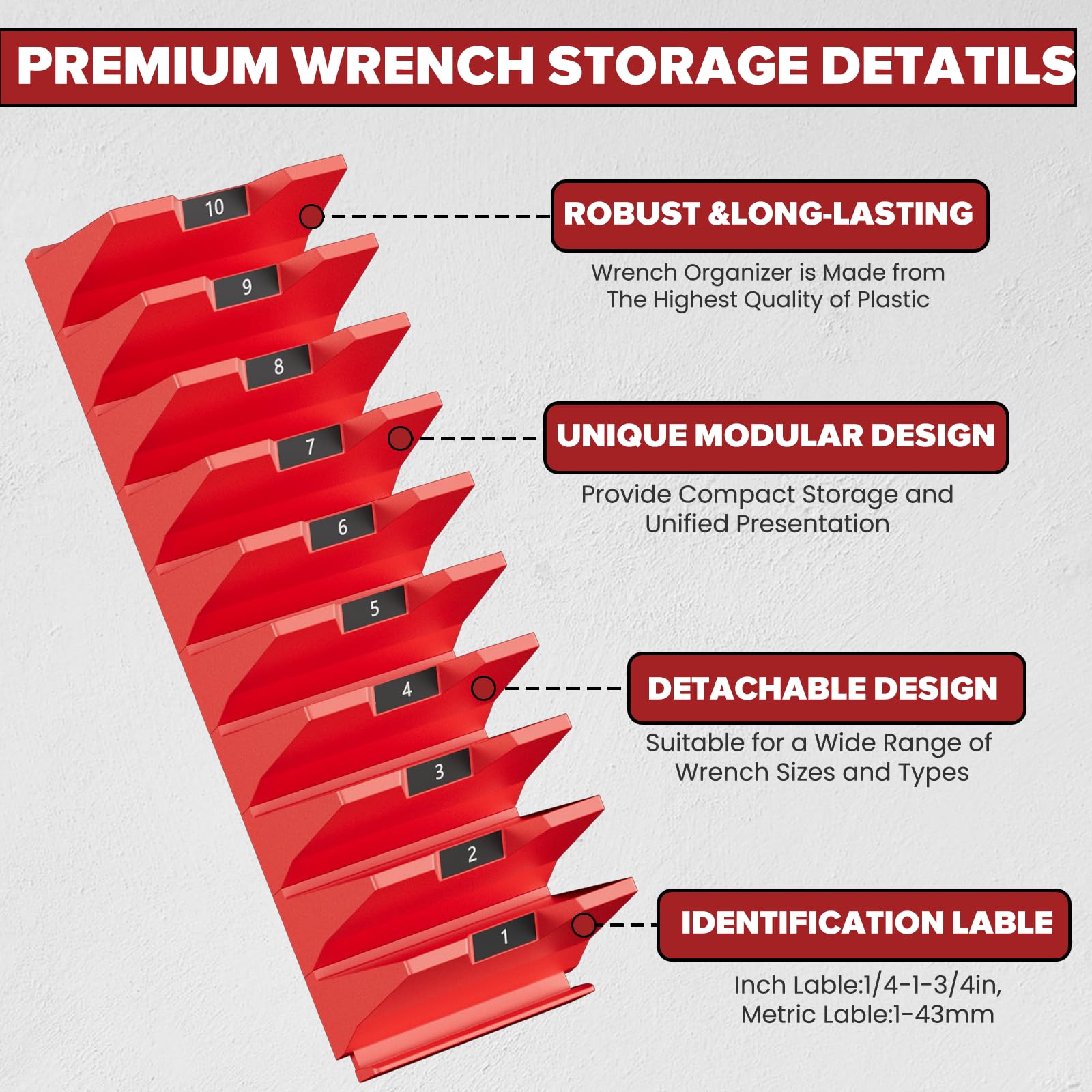 Matscover compact storage system saves space in a crowded toolbox